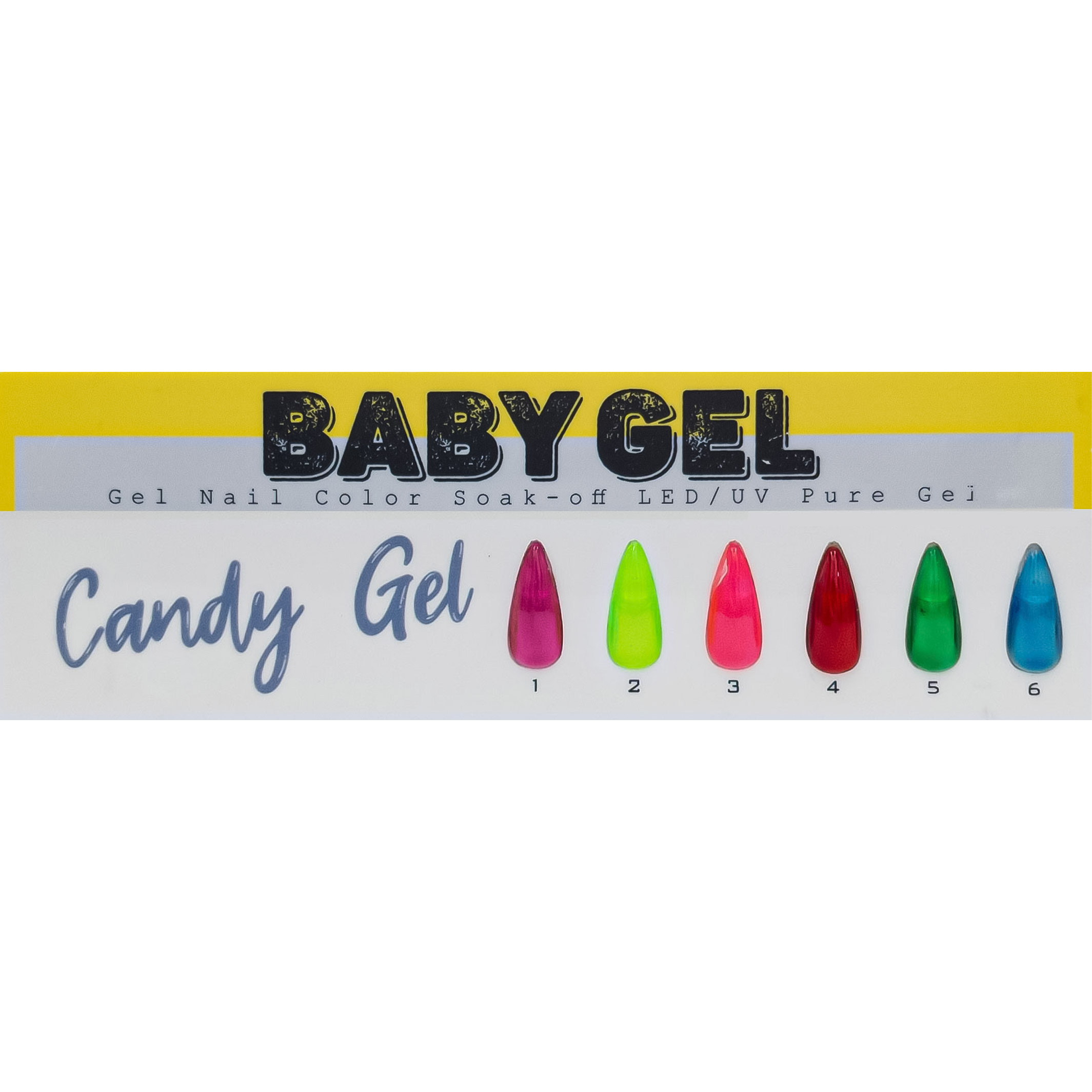 لاک-ژل-آبنباتی-(کندی-ژل)-بیبی-ژل--Candy-Gel-BABY-GEL--حجم-14-میل فروشگاه سلطانی مرجع تخصصی ابزار و لوازم ناخن