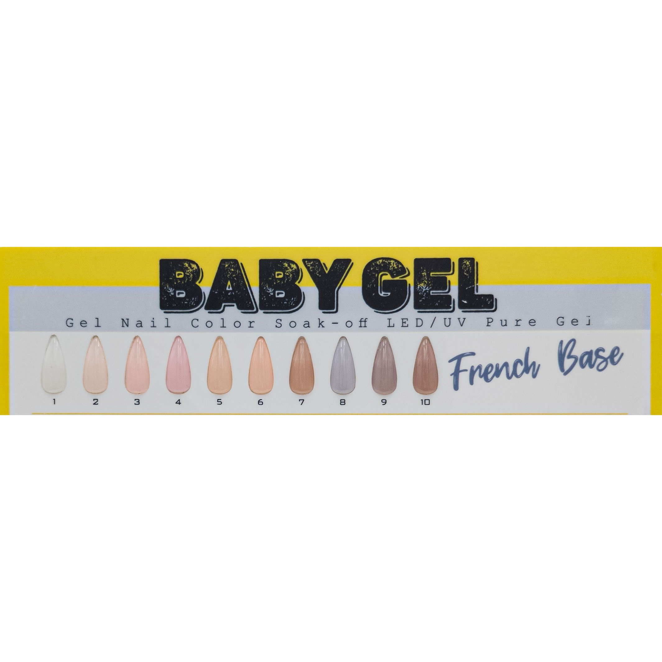 لاک-ژل-بیس-فرنچ-بیبی-ژل--French-Base-BABY-GEL--حجم-14-میل فروشگاه سلطانی مرجع تخصصی ابزار و لوازم ناخن