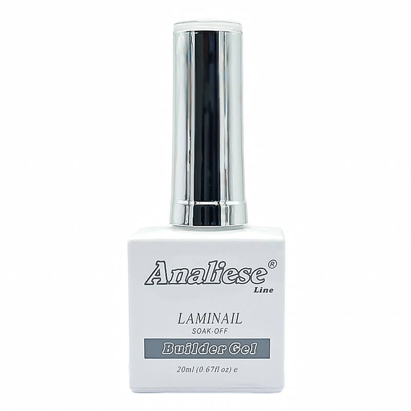 رابر بیس (لمینت) کاشت ناخن آنالیز Analiese | رنگ Shiny Milk CS1 | حجم 20میل