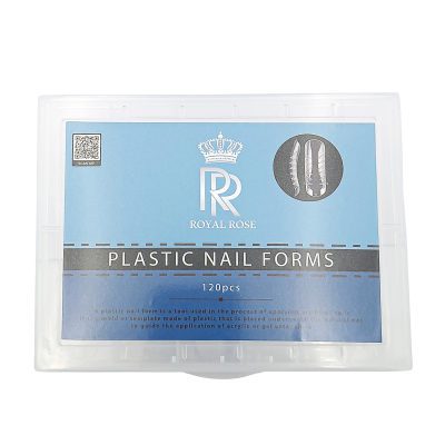 قالب کاشت ناخن رویال رز Royal Rose مدل بیضی 120 عددی