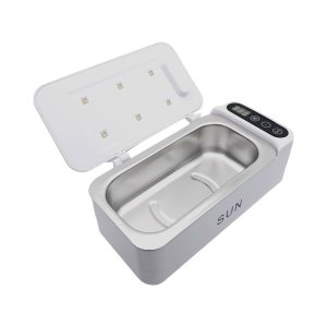 دستگاه استریل و تمیزکننده اولتراسونیک مدل SUN YT-90 | مخصوص ابزار ناخن با اشعه UV | محفظه داخلی