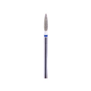 سر سوهان الماسه شعله‌ای ADAMANTA | مناسب مانیکور روسی | نوار آبی (2.3×10mm)