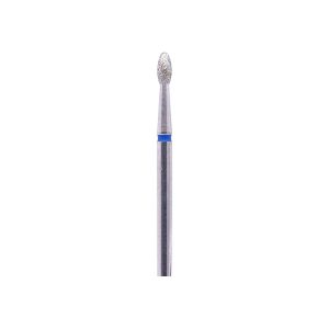 سر سوهان الماسه بیضی (الپس) ADAMANTA | مناسب مانیکور روسی | نوار آبی (2.3×5mm)