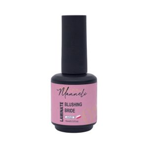 لمینت (رابربیس) کاشت ناخن مانلی Manneli | رنگ Blushing Bride کد: 08 | حجم 15میل