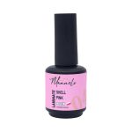 لمینت (رابربیس) کاشت ناخن مانلی Manneli | رنگ Shell Pink کد: 04 | حجم 15میل