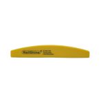 بافر اسفنجی ناخن دوطرفه نیل شاین NailShine | مدل هلالی | گریت 100/180