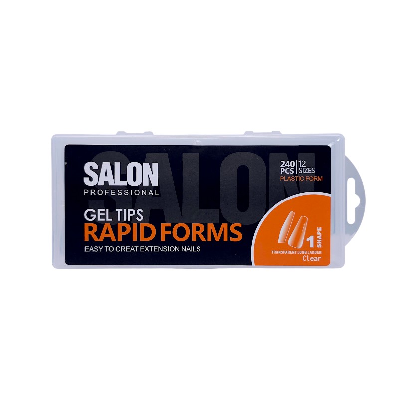 salon-gel-tips-gelix-no-1-240pcs ژل تیپس (ژلیکس) کاشت ناخن سالن Salon | شماره 1 | 240 عددی